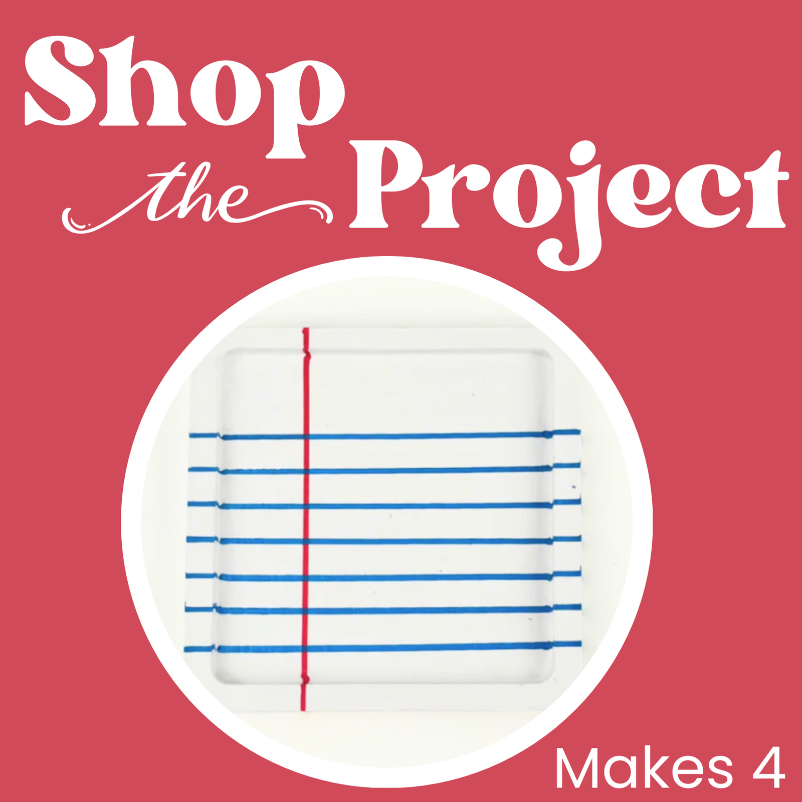 Project - Wooden Notebook Coaster | Master Maker Crafts - Wholesale Craft Supplies - Fast Shipping from Ohio