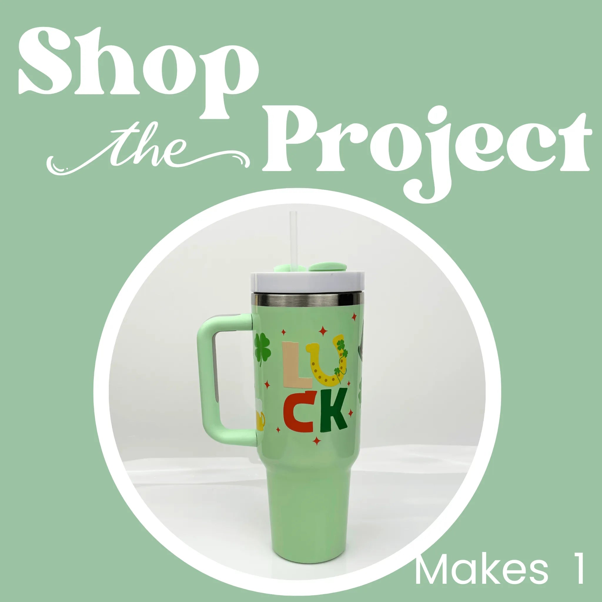 Project - Pure Luck UV DTF Tumbler - DIY Craft Warehouse DIY Craft Warehouse
