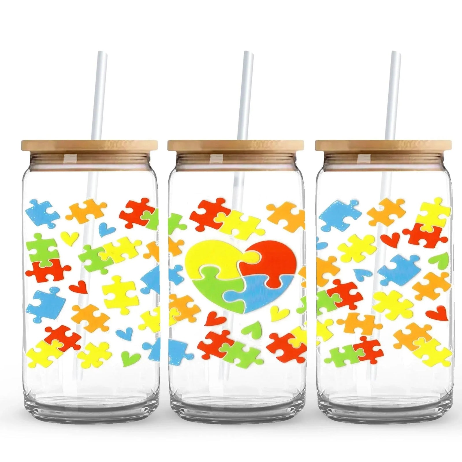 UV DTF Wrap - Autism Love & Awareness - DIY Craft Warehouse