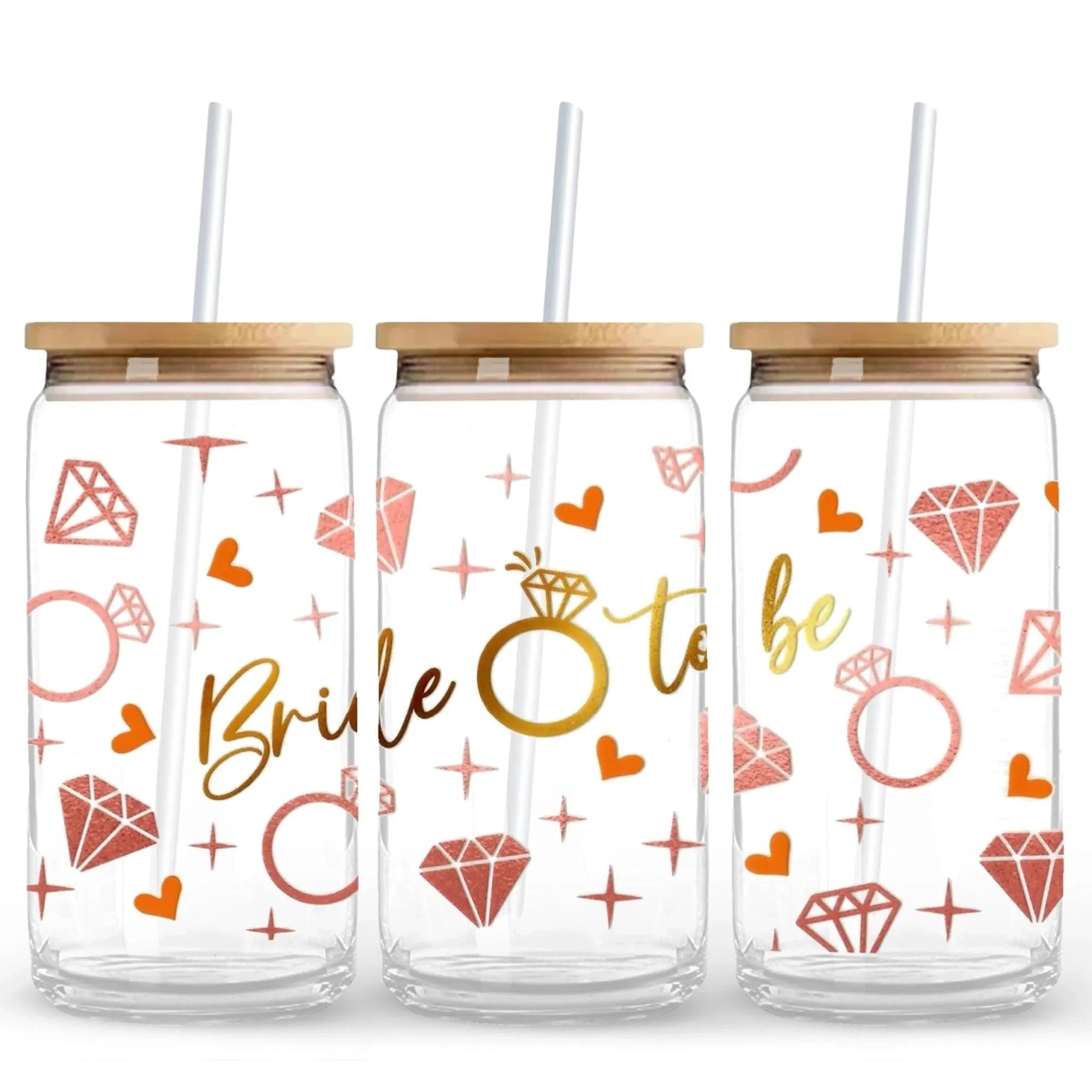 UV DTF Wrap - Bride-To-Be - DIY Craft Warehouse DIY Craft Warehouse