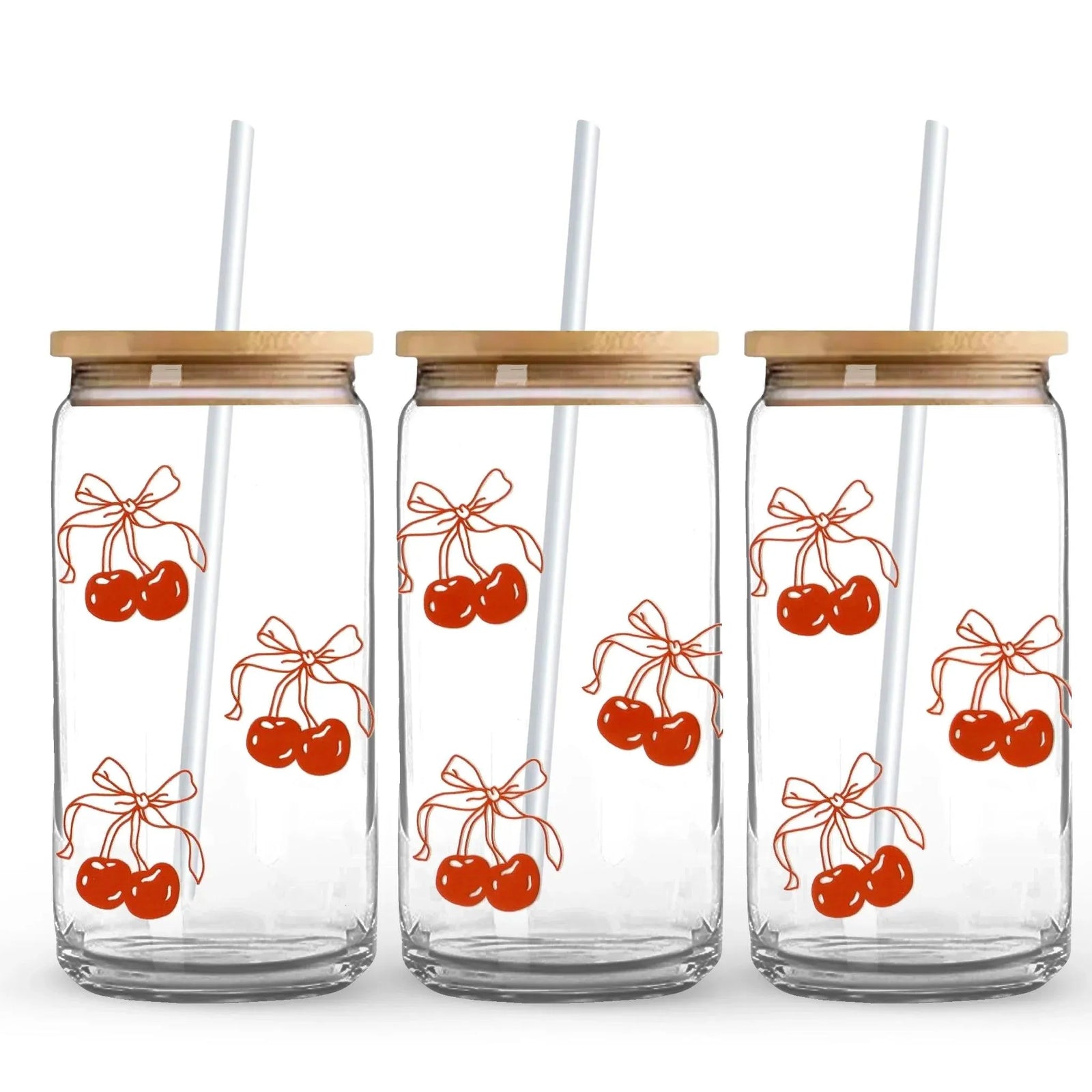 UV DTF Wrap - Cherry Bow - DIY Craft Warehouse