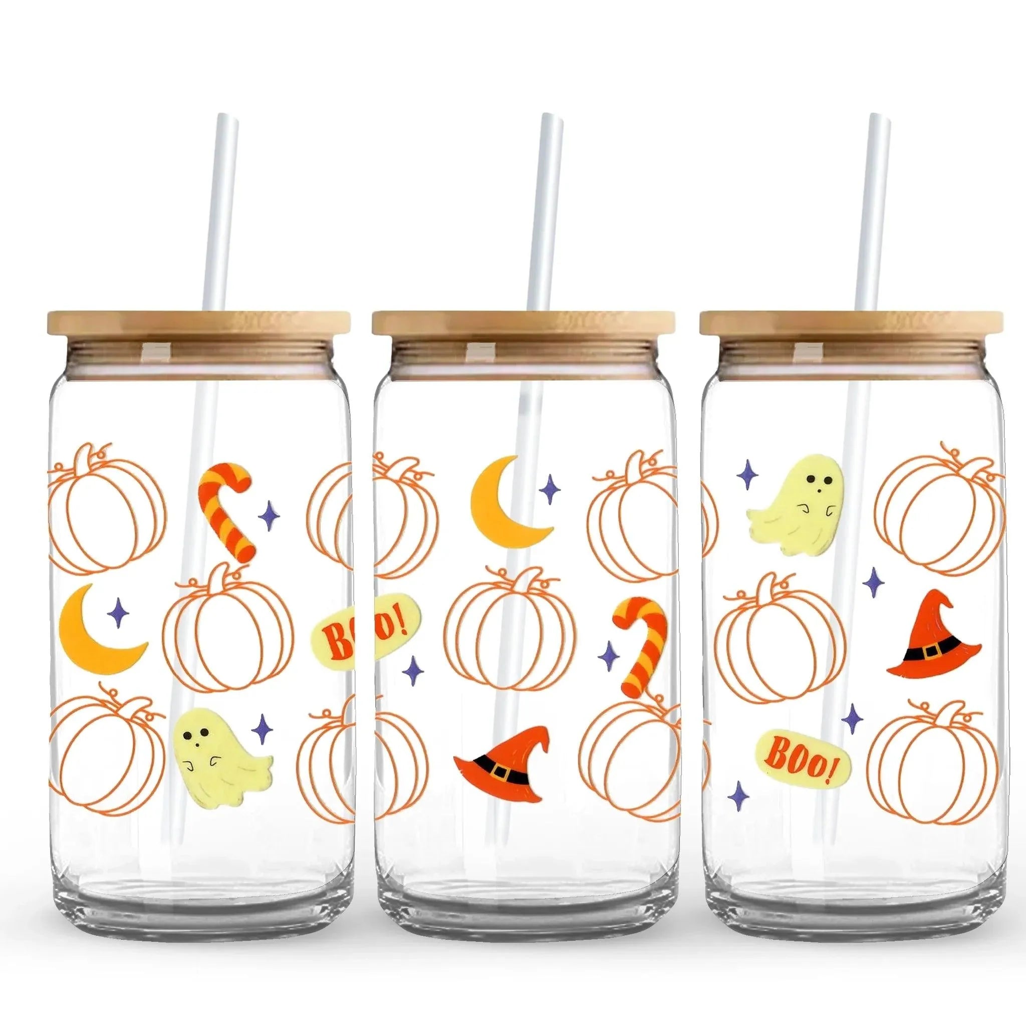 UV DTF Wrap - Ghosts, Pumpkins & Hats - DIY Craft Warehouse DIY Craft Warehouse