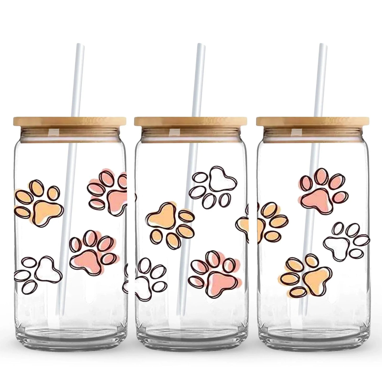 UV DTF Wrap - Paw Print - DIY Craft Warehouse