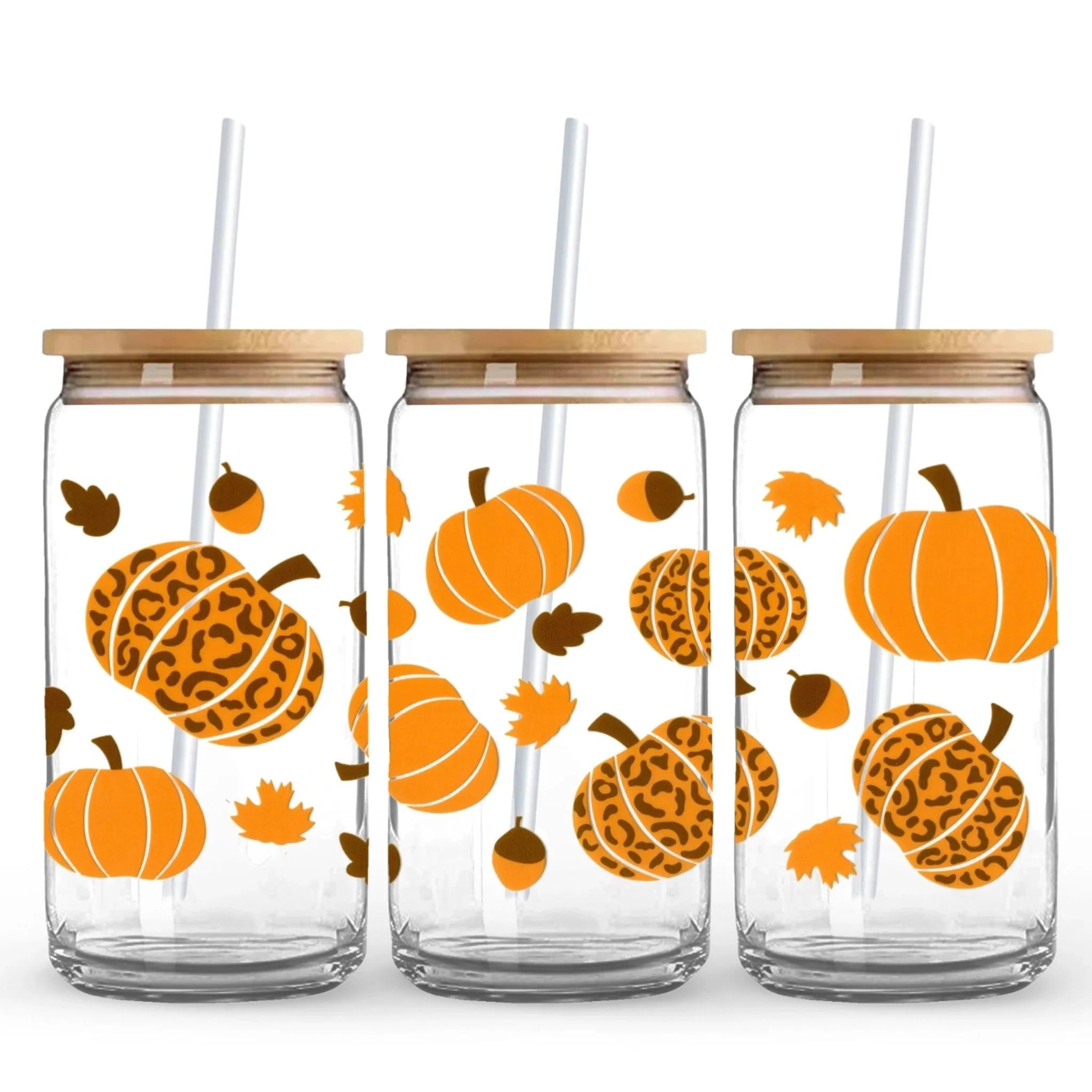 UV DTF Wrap - Pumpkin & Acorn - DIY Craft Warehouse DIY Craft Warehouse