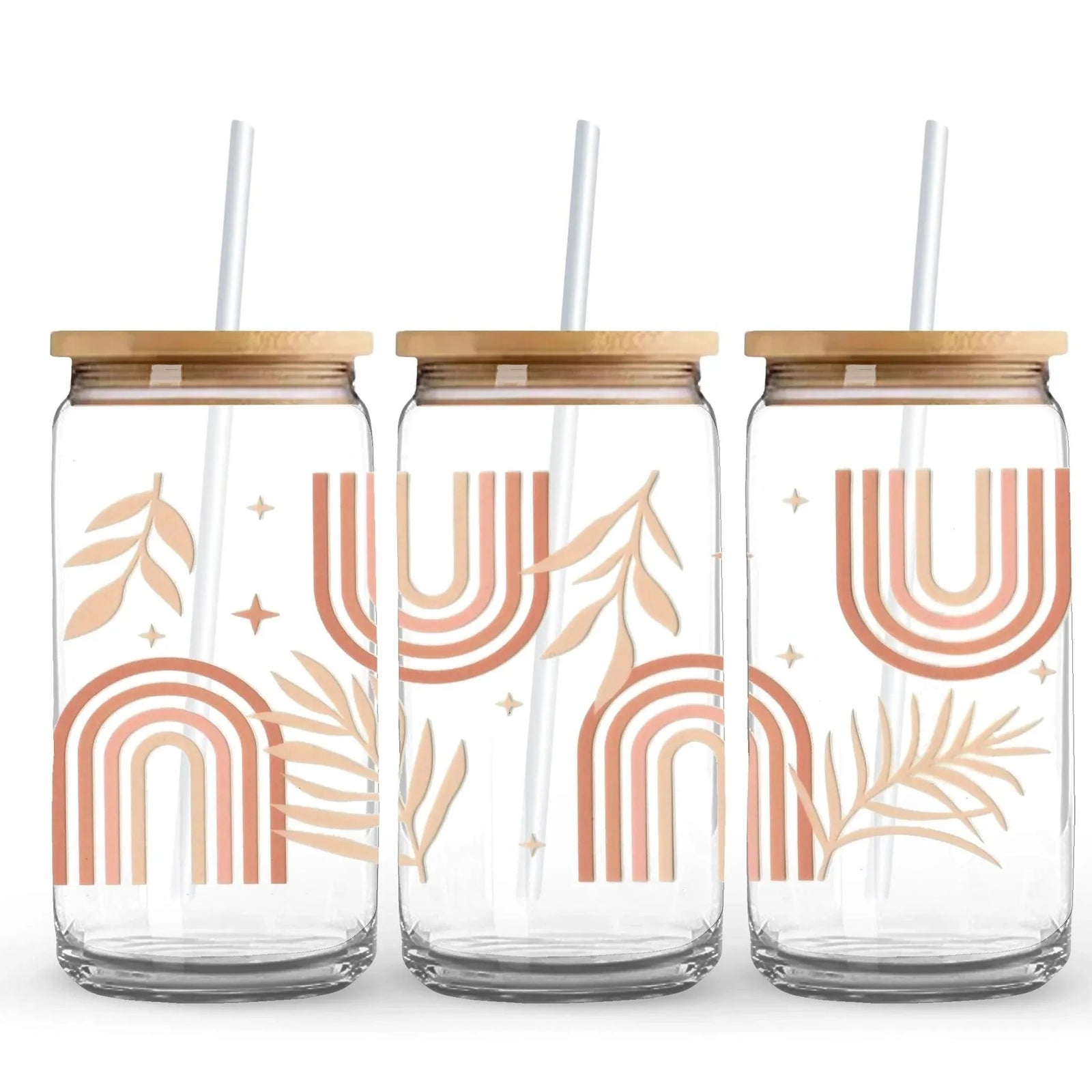 UV DTF Wrap - Sunrise Palm - DIY Craft Warehouse