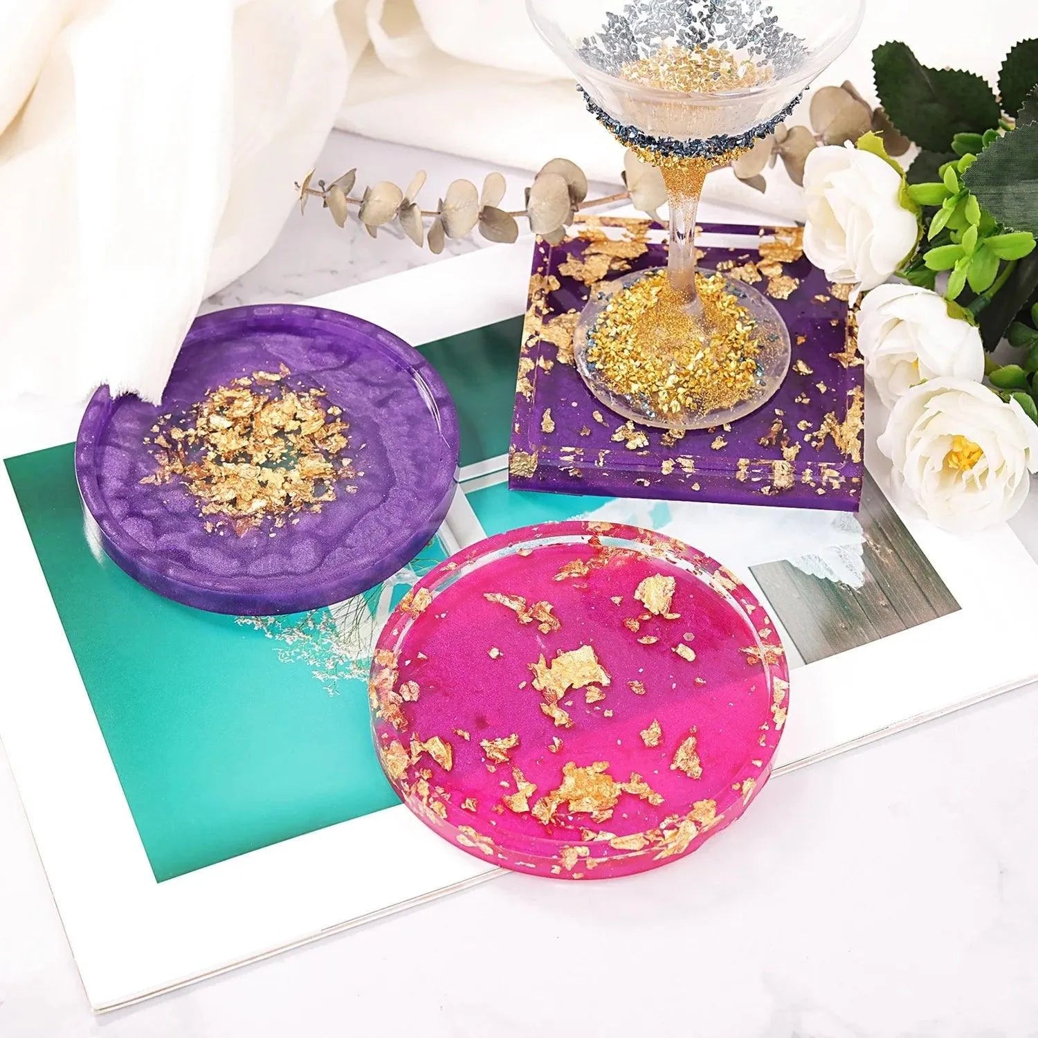 UV Resin Kit - Coasters - DIY Craft Warehouse