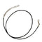 Wax Rope, Lobster Clasp & Extender Chain - Black - DIY Craft Warehouse DIY Craft Warehouse