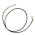 Wax Rope, Lobster Clasp & Extender Chain - Black - DIY Craft Warehouse DIY Craft Warehouse