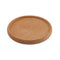 Wood Coaster Round Raised Edge - Brown - DIY Craft Warehouse DIY Craft Warehouse